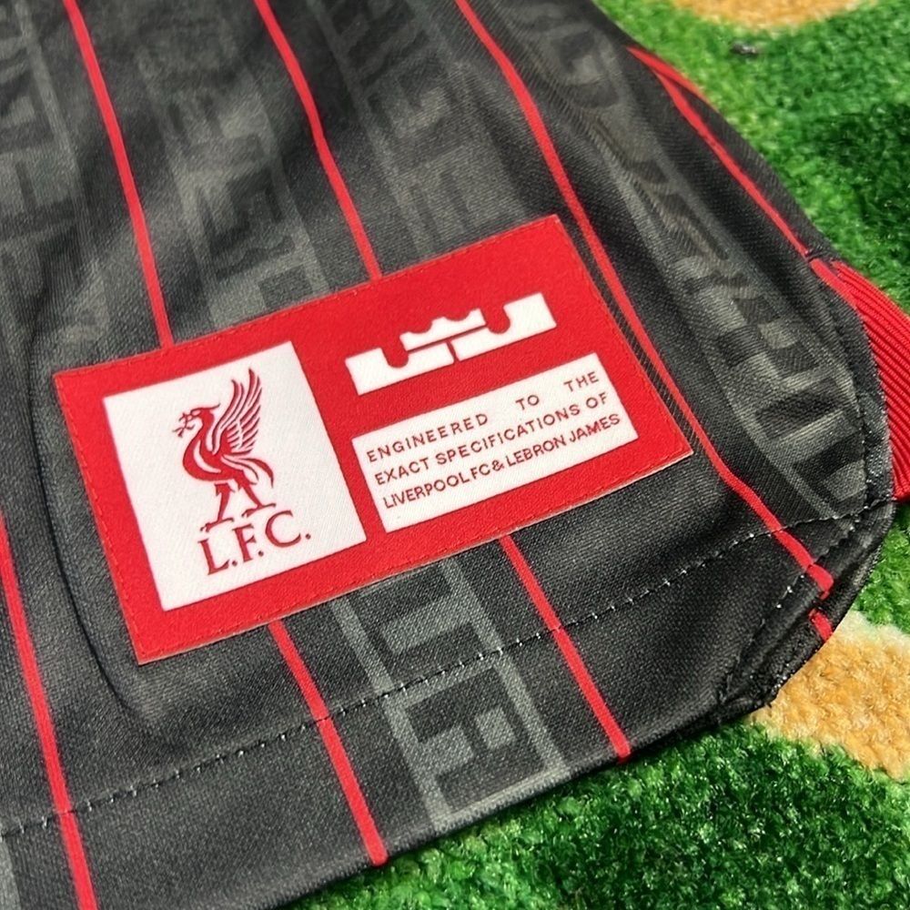 Nike Lebron x Liverpool FC Dri-Fit Stadium Soccer Jersey Womens Small FD0627-061 - Picture 2 of 6